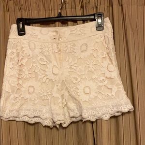 Lace shorts